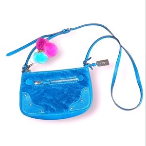 Coach blue crossbody